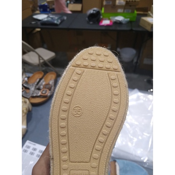 VERBENAS Carmen Serraje Digital Espadrilles Blue 5 - Picture 2 of 2